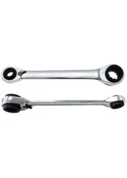 Ratschenschlüssel - 4-in1 - Größen Verstellbar 10 X 13 Und 17 X 19 Mm