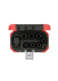 GEDORE Red Kraftschrauber-Steckschüssel-Satz - 1/2 Zoll - 8-teilig