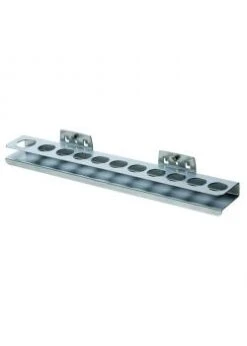 Steckschlüsselhalter - Für 11 Steckschlüsseleinsätze - Pulverbeschichtet