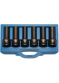 Kraft-Einsatz-Set - E-Profil - 12-kant - 3/4 " Antrieb - 6-tlg.