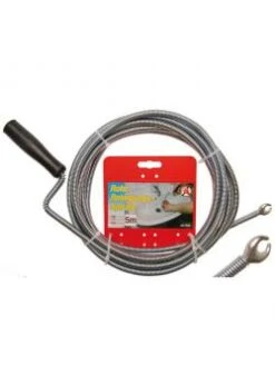 Rohr-Reinigungsspirale - Länge 5 M - Mit Handgriff