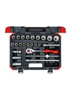GEDORE Red Steckschlüssel-Satz - 1/2 Zoll - 24-teilig