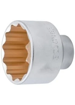 Steckschlüssel-Einsatz Zwölfkant - Chrom-Vanadium-Stahl - Antrieb Innenvierkant 20 Mm (3/4 ") - Schlüsselweite 65 Mm Oder 70 Mm - Verschiedene Ausführungen