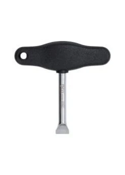 Batteriestopfen-Dreher - Mit T-Griff - Werkzeugstahl - Schlitz - Länge 94 Mm